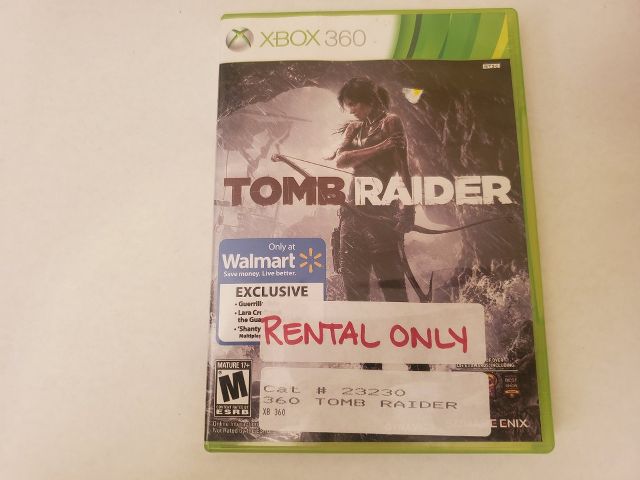 Microsoft Xbox 360 Tomb Raider video game