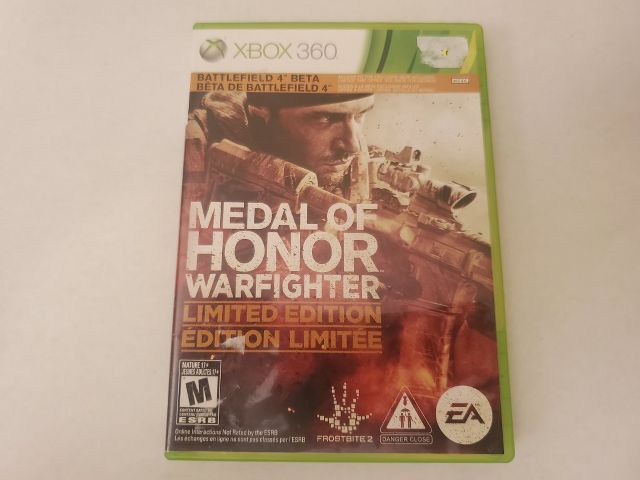 Microsoft Xbox 360 Medal of Honor Warfighter Limited Edition video game