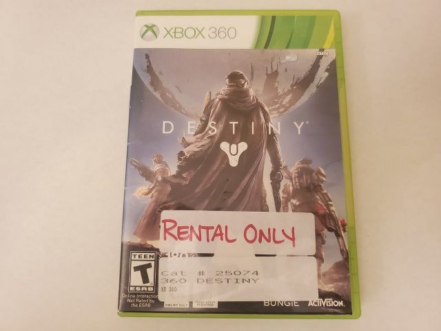 Microsoft Xbox 360 Destiny video game