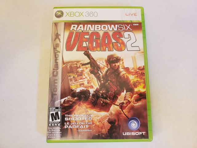 Microsoft Xbox 360 Rainbow Six Vegas 2 video game