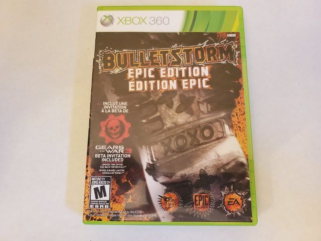 Microsoft Xbox 360 Bulletstorm Epic Edition video game