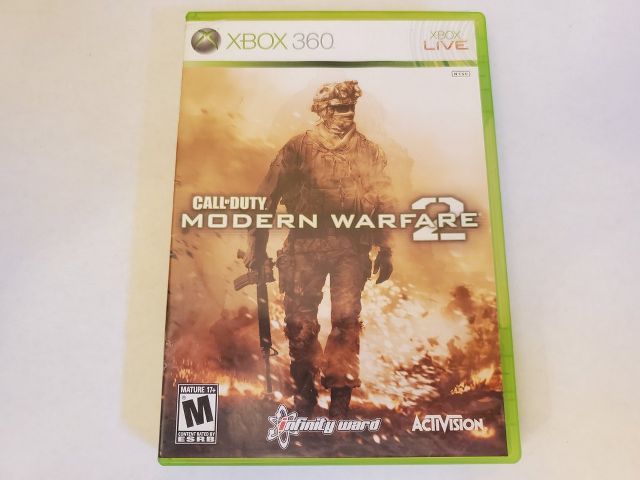 Microsoft Xbox 360 Call of Duty Modern Warfare 2 video game
