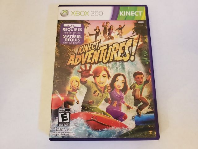 Microsoft Xbox 360 Kinect Adventures! video game