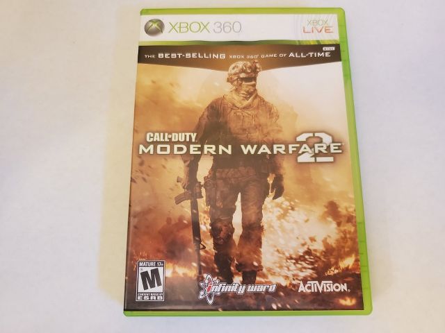 Microsoft Xbox 360 Call of Duty Modern Warfare 2 video game