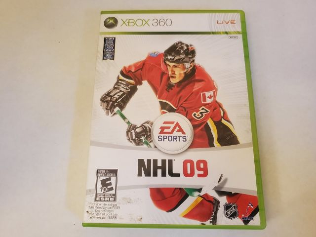 Microsoft Xbox 360 NHL 09 video game