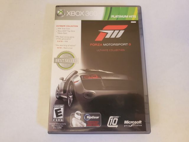 Microsoft Xbox 360 Forza Motorsport 3 Platinum Hits video game