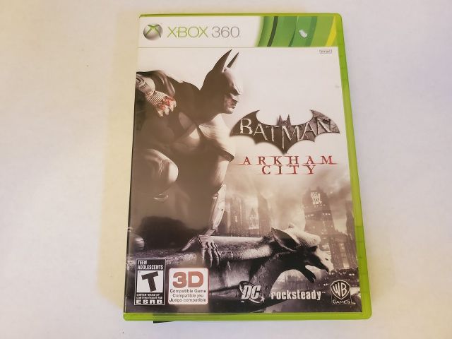 Microsoft Xbox 360 Batman Arkham City video game