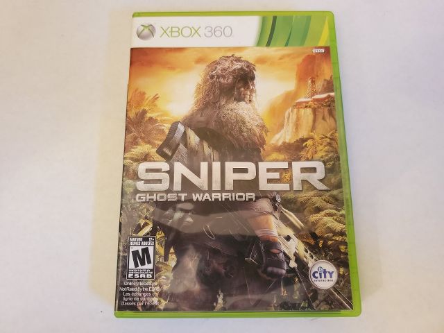 Microsoft Xbox 360 Sniper Ghost Warrior video game