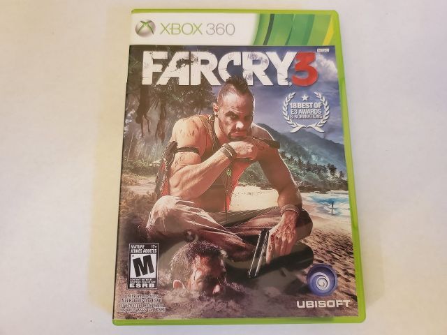 Microsoft Xbox 360 Farcry 3 video game