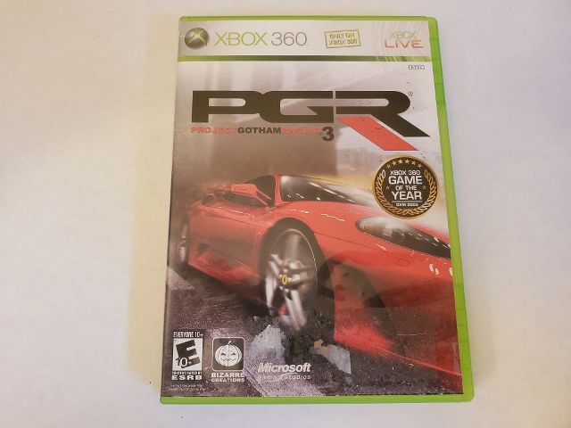 Microsoft Xbox 360 Project Gotham Racing 3 video game