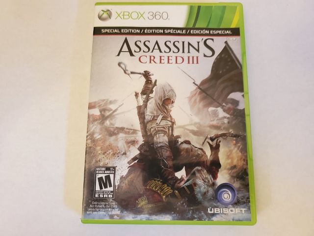 Microsoft Xbox 360 Assassin's Creed III Special Edition video game