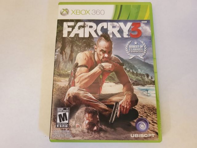 Microsoft Xbox 360 Farcry 3 video game
