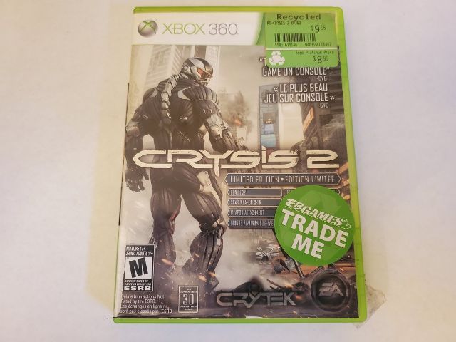 Microsoft Xbox 360 Crysis 2 Limited Edition video game