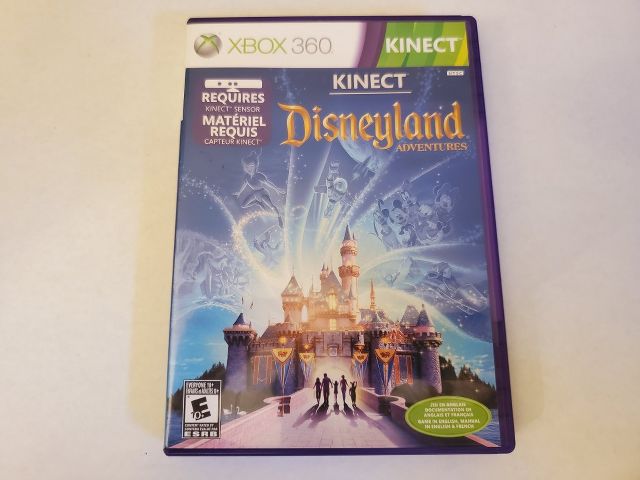 Microsoft Xbox 360 Disneyland Adventures video game