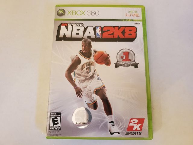 Microsoft Xbox 360 NBA 2K8 video game