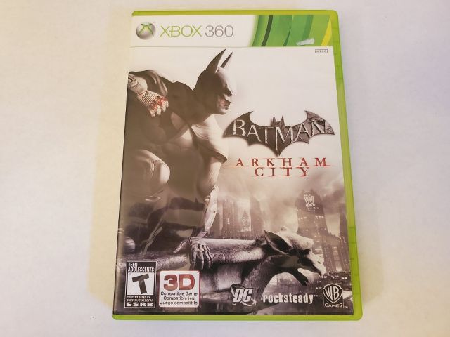 Microsoft Xbox 360 Batman Arkham City video game