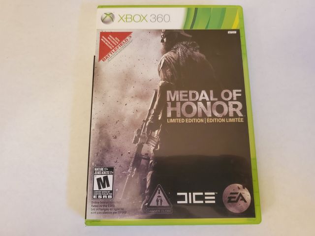 Microsoft Xbox 360 Medal of Honor Limited Edition video game