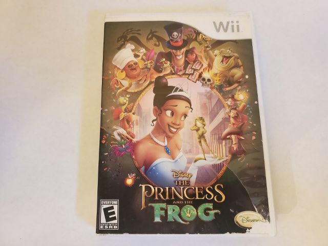 Nintendo Wii The Princess and the Frog video game