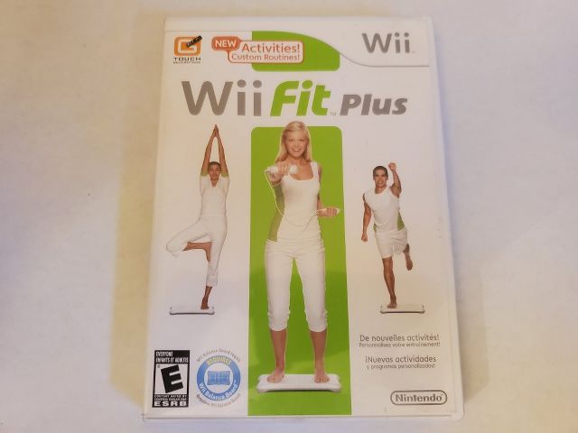 Nintendo Wii Wii Fit Plus video game