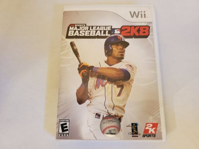 Nintendo Wii Major League Baseball 2K8 video game