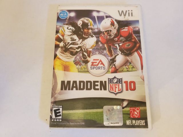 Nintendo Wii Madden 10 video game