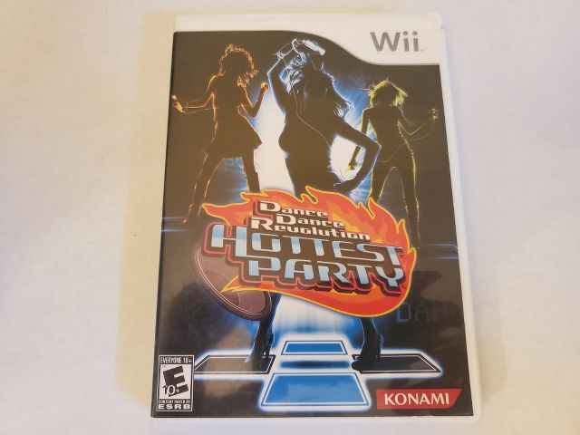 Nintendo Wii Dance Dance Revolution Hottest Party video game