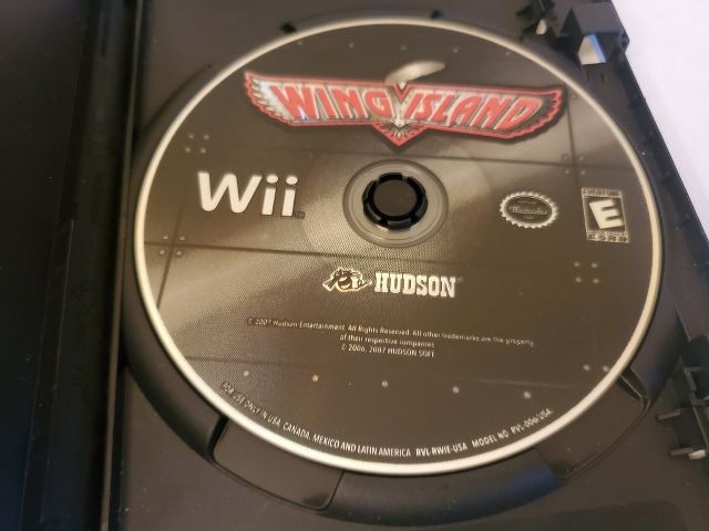 Nintendo Wii Wing Island video game