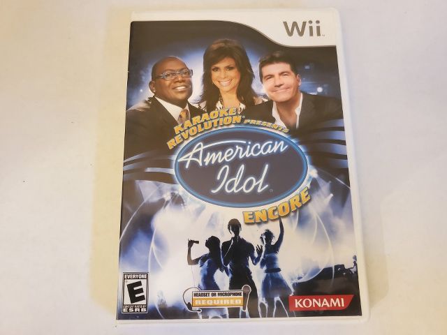 Nintendo Wii American Idol Encore video game