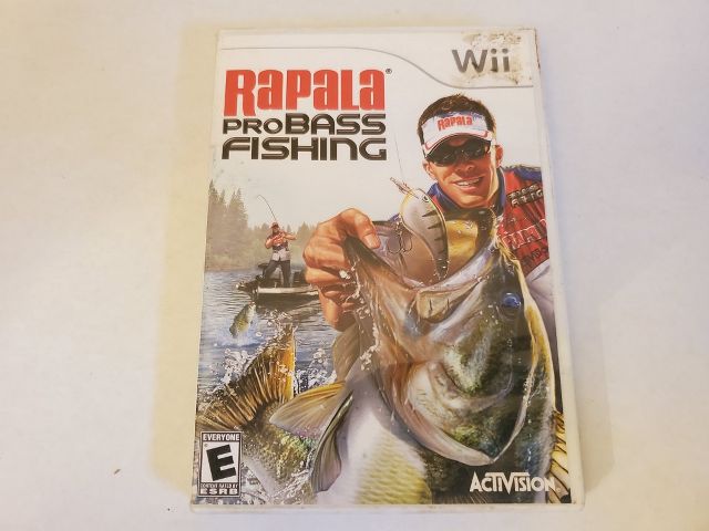 Nintendo Wii Rapala Pro Bass Fishing video game