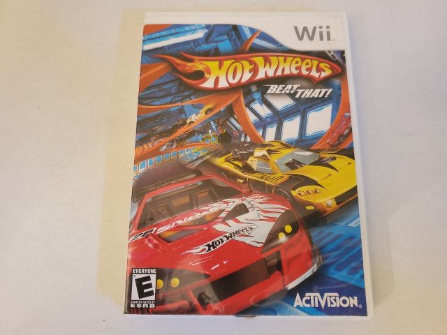 Nintendo Wii Hot Wheels Beat That! video game