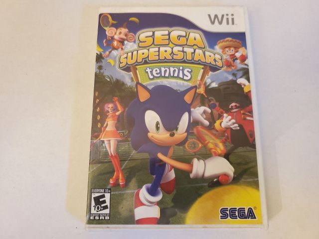 Nintendo Wii Sega Superstars Tennis video game