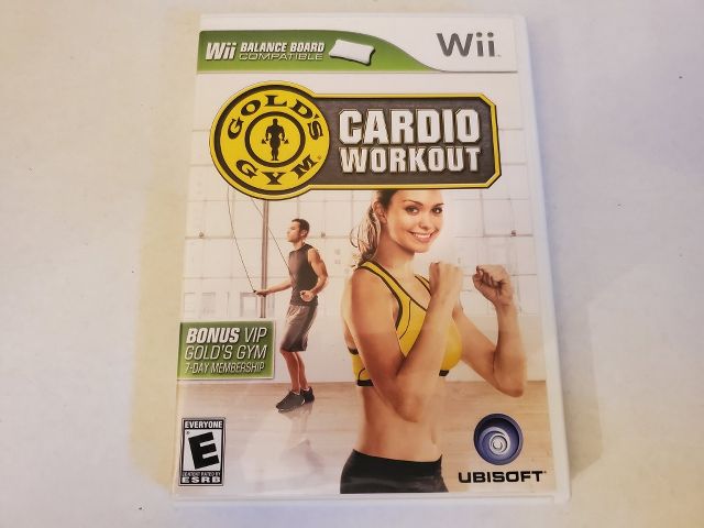 Nintendo Wii Gold's Gym Cardio Workout video game