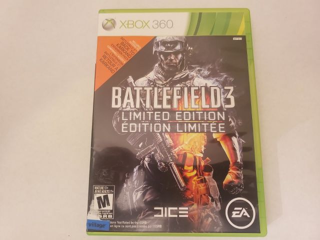 Microsoft Xbox 360 Battlefield 3 Limited Edition video game