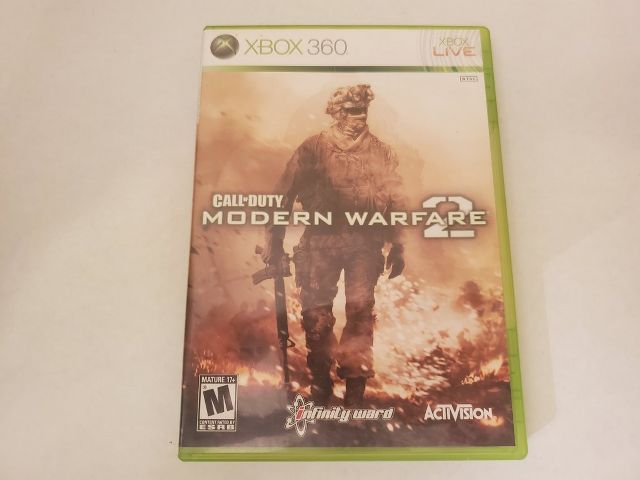 Microsoft Xbox 360 Call of Duty Modern Warfare 2 video game