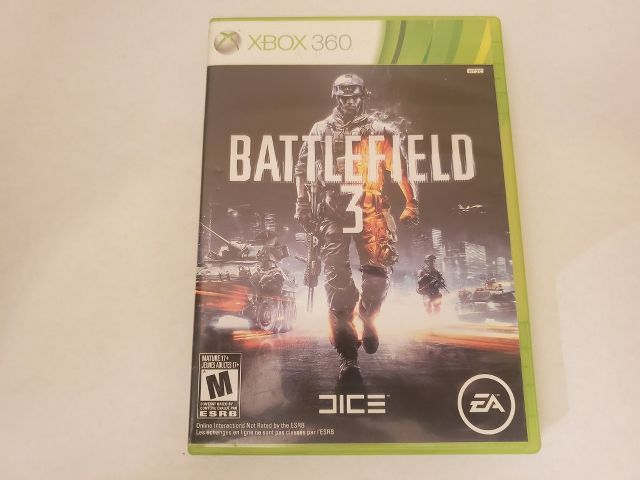 Microsoft Xbox 360 Battlefield 3 video game