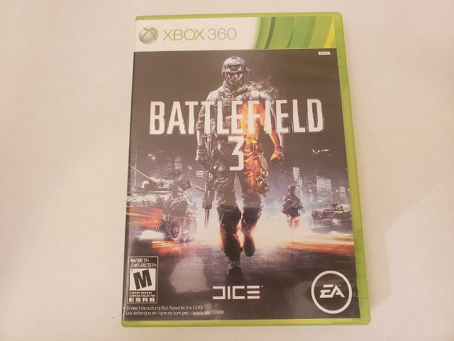 Microsoft Xbox 360 Battlefield 3 video game