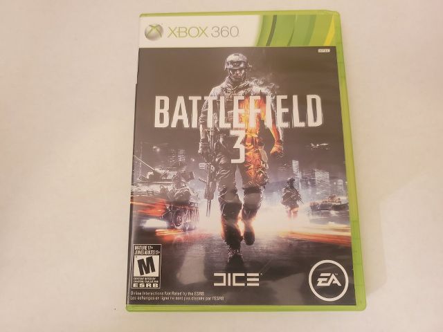 Microsoft Xbox 360 Battlefield 3 video game