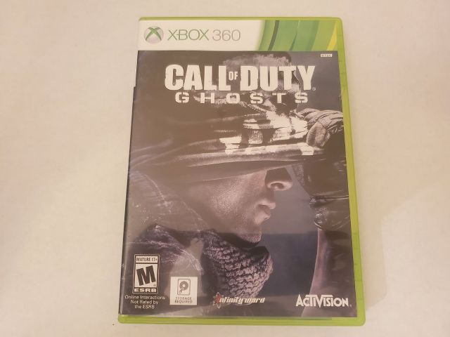 Microsoft Xbox 360 Call of Duty Ghosts video game