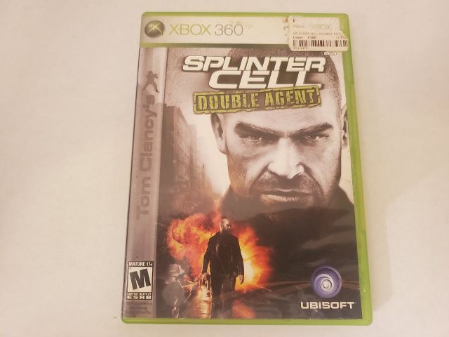 Microsoft Xbox 360 Splinter Cell Double Agent video game