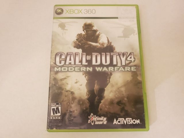 Microsoft Xbox 360 Call of Duty 4  Modern Warfare video game