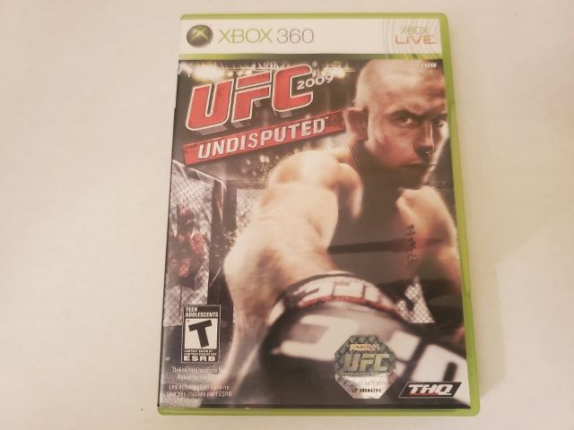Microsoft Xbox 360 UFC 2009 Undisputed video game