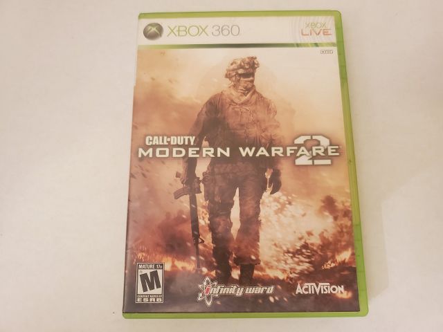 Microsoft Xbox 360 Call of Duty Modern Warfare 2 video game