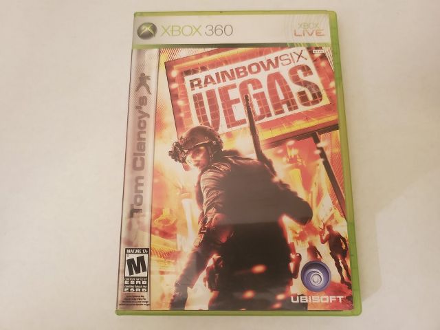 Microsoft Xbox 360 Rainbow Six Vegas video game