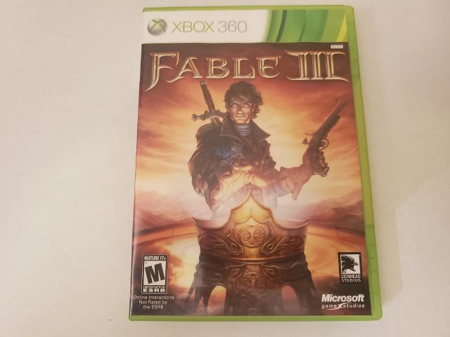 Microsoft Xbox 360 Fable III video game