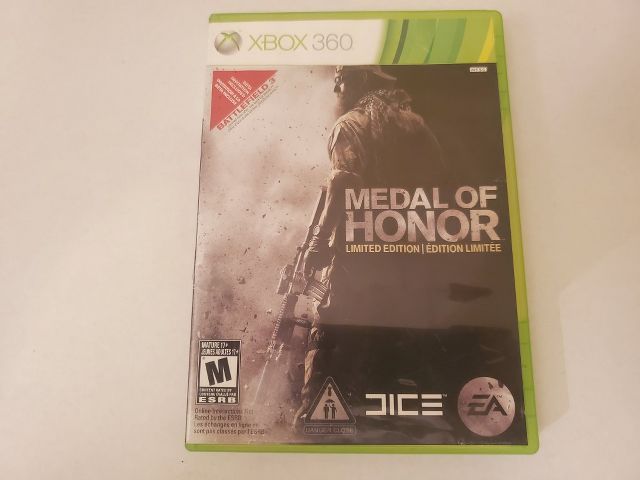Microsoft Xbox 360 Medal of Honor Limited Edition video game