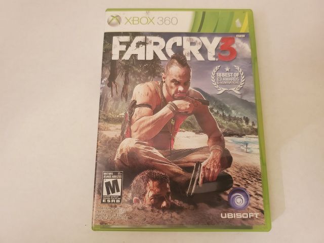Microsoft Xbox 360 Farcry 3 video game