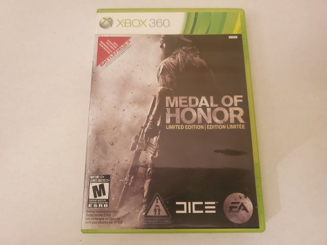 Microsoft Xbox 360 Medal of Honor Limited Edition video game