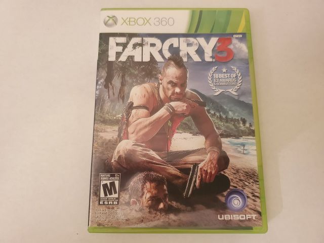 Microsoft Xbox 360 Farcry 3 video game