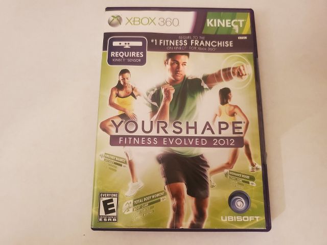 Microsoft Xbox 360 Your Shape Fitness Evolved 2012 video game