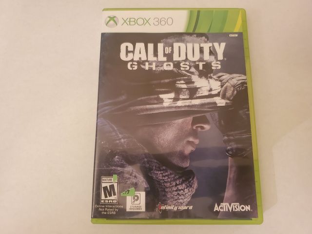 Microsoft Xbox 360 Call of Duty Ghosts video game